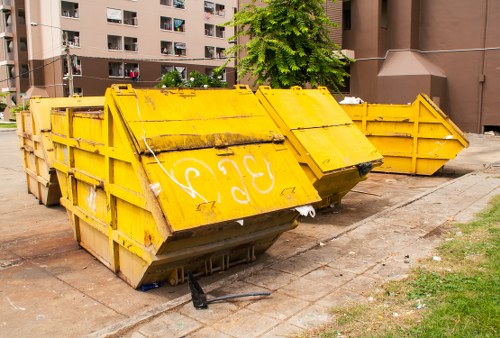 Kensington waste removal team at work