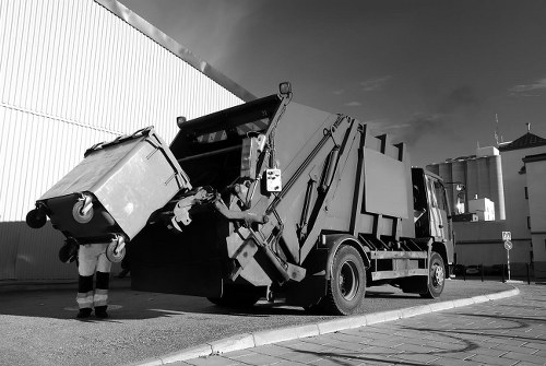 Professional business waste removal team in Kensington
