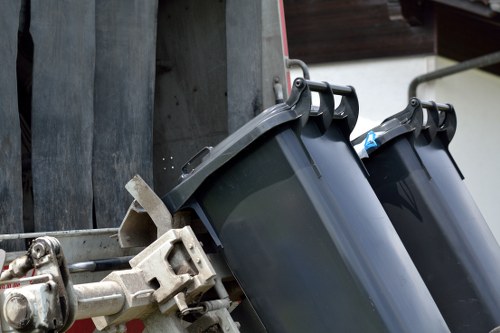 Office furniture being removed in Kensington